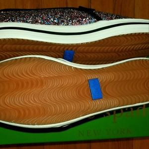 Size 7 Kate Spade Glitter Slip on Sneakers